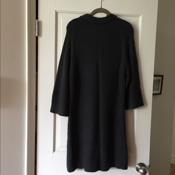 Elie Tahari Baby Alpaca Sweater Coat - Picture 2 of 4